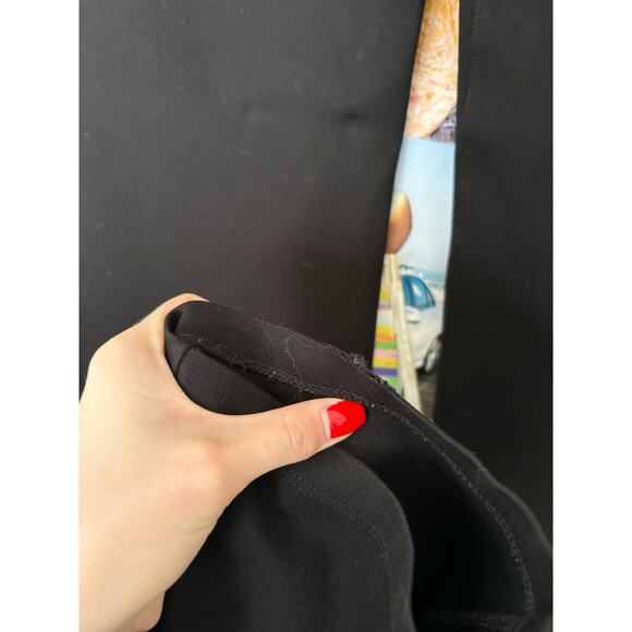 Black Betabrand Classic Dress Pant Yoga Pant Straight M - Picture 10 of 10